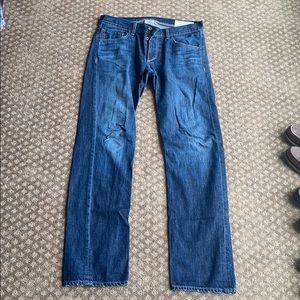 Men’s Rag & Bone slim straight denim jean